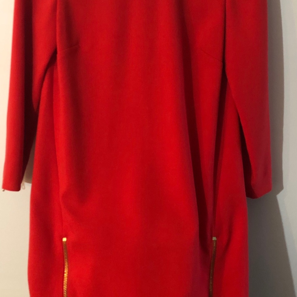 J Crew red dress